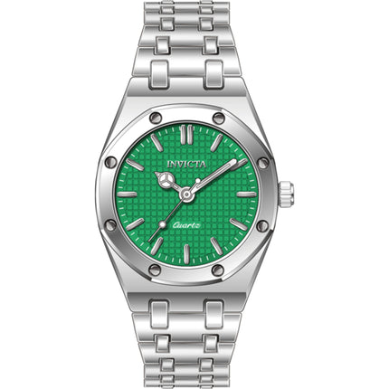 Invicta Women's Watch - Celestial Quartz Green Dial Stainless Steel Bracelet | 69264 ,