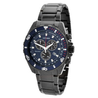 Citizen Men's Watch - Weekender Chronograph Black and Blue Dial Bracelet | AT2518-56L ,