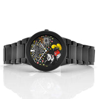 Citizen Unisex Watch - Disney Mickey Fiesta Eco-Drive Black Bracelet | AU1095-57W ,