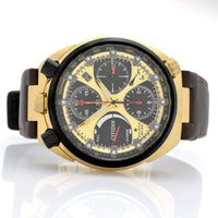 Citizen Men's Watch - Promaster Tsuno Gold Tone and Black Dial Strap | AV0072-01X ,
