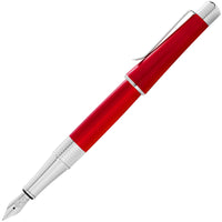 Cross Fountain Pen - Beverly Translucent Red Lacquer Body, Medium Nib | AT0496-27MS ,