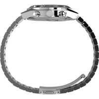 Timex Men's Watch - Q Timex Chronograph Green Dial Silver Steel Bracelet | TW2W33600VQ ,