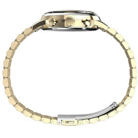 Timex Men's Watch - Marlin Chronograph Black Dial Yellow Gold Bracelet | TW2W59900VQ ,