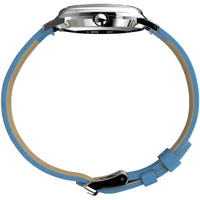 Timex Men's Watch - Marlin x Peanuts Snoopy Blue Dial Leather Strap | TW2W794000Q ,