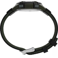 Timex Unisex Watch - Expedition Green Fabric and Black Leather Strap | TW4B28700JT ,