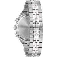 Bulova Men's Watch - High Precision Chronograph Grey Dial Silver Bracelet | 96B372 ,