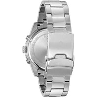 Bulova Men's Watch - Classic Chronograph Black and Silver Dial Bracelet | 98A154 ,