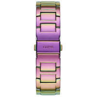 Guess Women's Analog Watch - Quartz Silver Tone Dial Iridescent Bracelet | GW0044L1 ,