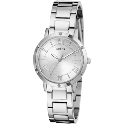 Guess Women's Watch - Quartz Silver Tone Dial Stainless Steel Bracelet | GW0404L1 ,