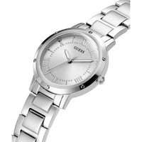Guess Women's Watch - Quartz Silver Tone Dial Stainless Steel Bracelet | GW0404L1 ,