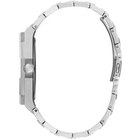 Guess Men's Analog Watch - Quartz Blue Dial Silver Stainless Steel Bracelet | GW0575G4 ,