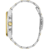 Guess Men's Analog Watch - Equity Blue Dial Two Tone Steel Bracelet Date | GW0703G3 ,