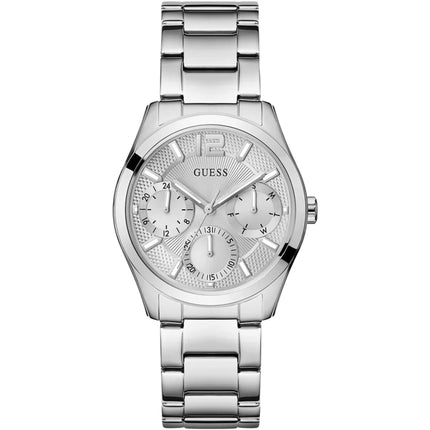 Guess Women's Watch - Quartz Silver Tone Stainless Steel Bracelet Date-Day | GW0760L1 ,