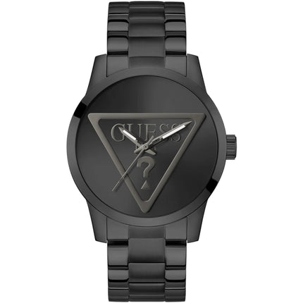 Guess Men's Analog Watch - Quartz Black Dial Stainless Steel Bracelet | GW0782G2 ,