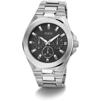 Guess Men's Watch - Dashboard Multifunction Black Dial Silver Tone Bracelet | GW0798G1 ,