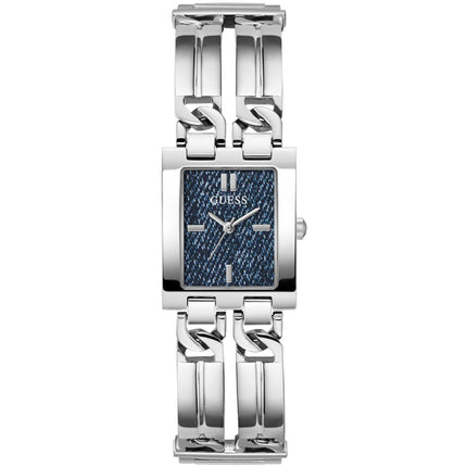 Guess Women's Watch - Mod ID Quartz Blue Dial Stainless Steel Bracelet | GW0807L1 ,