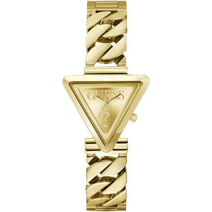 Guess Women's Watch - Fame Quartz Champagne Dial Yellow Gold Bracelet | GW0859L2 ,