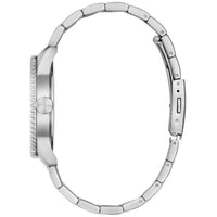 Guess Men's Watch - Varsity G Quartz Black Dial Stainless Steel Bracelet | GW0889G1 ,
