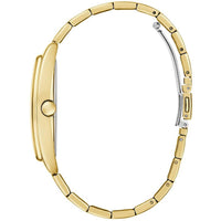 Guess Men's Watch - Quartz Green and Silver Dial Yellow Gold Bracelet | GW0975G2 ,