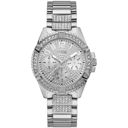 Guess Women's Watch - Quartz Silver Tone Dial Stainless Steel Bracelet | W1156L1 ,