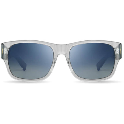 Bugatti Unisex Sunglasses - Crystal Clear Acetate Rectangular Shape Frame | 12-CRY ,