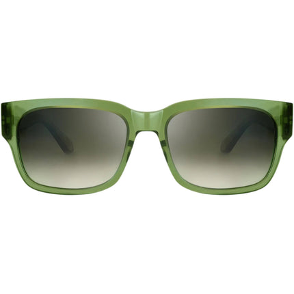 Bugatti Unisex Sunglasses - Green Acetate Rectangular Shape Full Rim Frame | 29-GRN ,