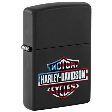 Zippo Pocket Lighter - Harley-Davidson Classic Logo Design Windproof | 47101 ,