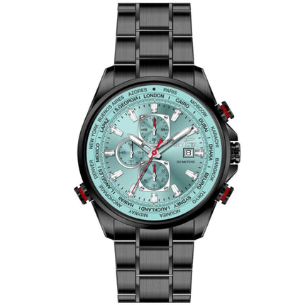 Invicta Men's Watch - Aviator Quartz Chronograph Blue Dial Bracelet | 50498 ,