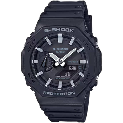 Casio Men's Watch - G-Shock Black Analog-Digital Dial Resin Strap | GA-2100-1ACR ,