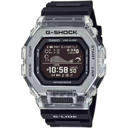 Casio Men's Watch - G-Shock Black Digital Dial Bio-Based Resin Strap | GBX-100S-1CR ,