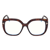 Tom Ford Women's Eyeglasses - Dark Havana Acetate Butterfly Frame | FT6043-B 53052 ,