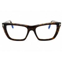 Tom Ford Women's Eyeglasses - Havana Acetate Cat Eye Full Rim Frame | FT6047-B 54052 ,
