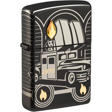 Zippo Windproof Lighter - Zippo Car 75th Anniversary Collectible - Americas | 48691 ,