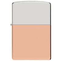 Zippo Windproof Pocket Lighter - Bimetal CB Copper and Sterling Silver | 48694 ,