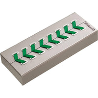Pelikan Ballpoint Pen - Souveran K605 Green and White Barrel Silver Trims | 818223 ,