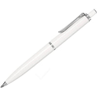 Pelikan Ballpoint Pen - Classic K205 White Gloss Resin In Silver Gift Box | 971929 ,