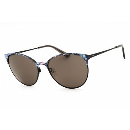 Bebe Women's Sunglasses - Jet Metal Full Rim Cat Eye Shape Frame | BB7244 001 ,