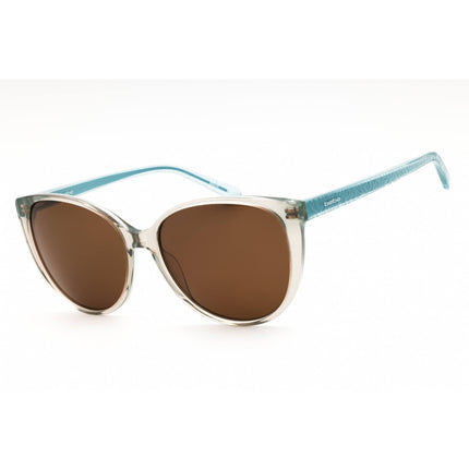 Bebe Women's Sunglasses - Topaz Crystal Acetate Full Rim Cat Eye Frame | BB7247 200 ,