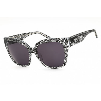 Bebe Women's Sunglasses - Jet Lace Acetate Full Rim Rectangular Frame | BB7248 011 ,