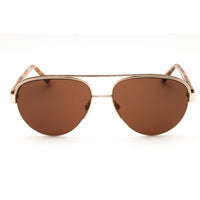 Bebe Women's Sunglasses - Gold Metal Full Rim Aviator Shape Frame | BB7252 710 ,