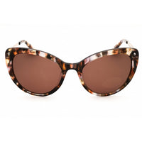 Bebe Women's Sunglasses - Topaz Animal Acetate Full Rim Cat Eye Frame | BB7258 200 ,