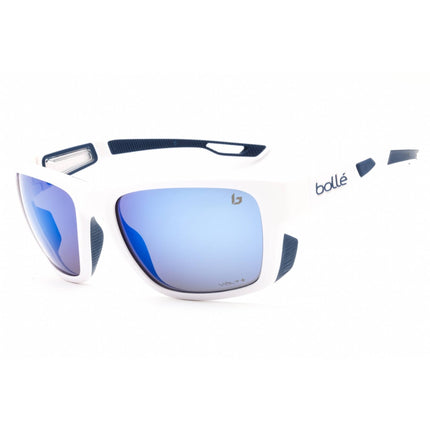Bolle Men's Sunglasses - White Matte Sport Wraparound Shape Frame | AIRDRIFT BS035002 ,