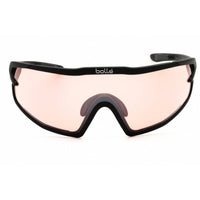 Bolle Men's Sunglasses - Matte Black Plastic Full Rim Shield Frame | B-Rock Pro 12627 ,