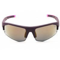 Bolle Unisex Sunglasses - Burgundy Pink Matte Half Rim Frame | BOLT 2.0 S BS004010 ,