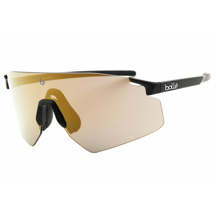 Bolle Unisex Sunglasses - Black Matte Rimless Shield Shape Frame | C-ICARUS BS057004 ,