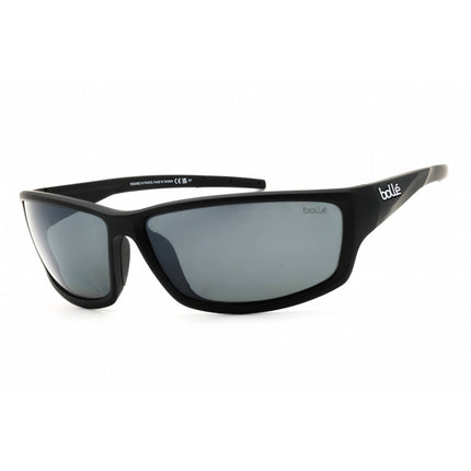 Bolle Unisex Sunglasses - Black Matte Sport Wraparound Shape Frame | CERBER BS041008 ,