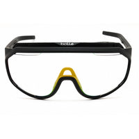 Bolle Unisex Sunglasses - Black Matte Full Rim Shield Frame | CHRONOSHIELD BS018005 ,