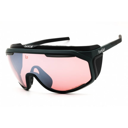 Bolle Unisex Sunglasses - Forest Black Matt Full Rim Frame | CHRONOSHIELD MT BS018008 ,
