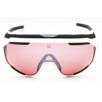 Bolle Unisex Sunglasses - White Matte Full Rim Shield Frame | CHRONOSHIELD MT BS018007 ,