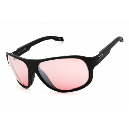 Bolle Unisex Sunglasses - Black White Matte Full Rim Oval Shape Frame | GRAPHITE 12564 ,